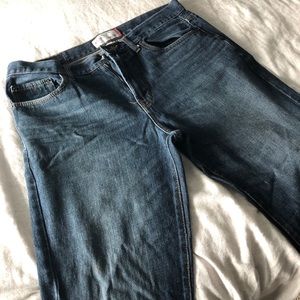 Men’s Blue Jeans | W34 30L | Worn, no stains